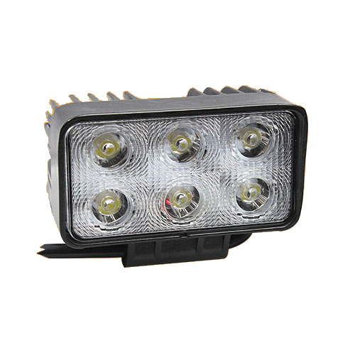 10-30V 6 SMD LED Waterproof Rectangluar Spot Light for Truck Trailer (LW819)