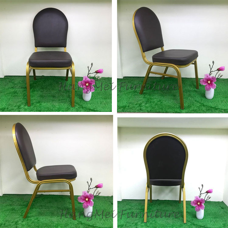 Stacking Aluminum Restaurant Wedding Banquet Hotel Chair