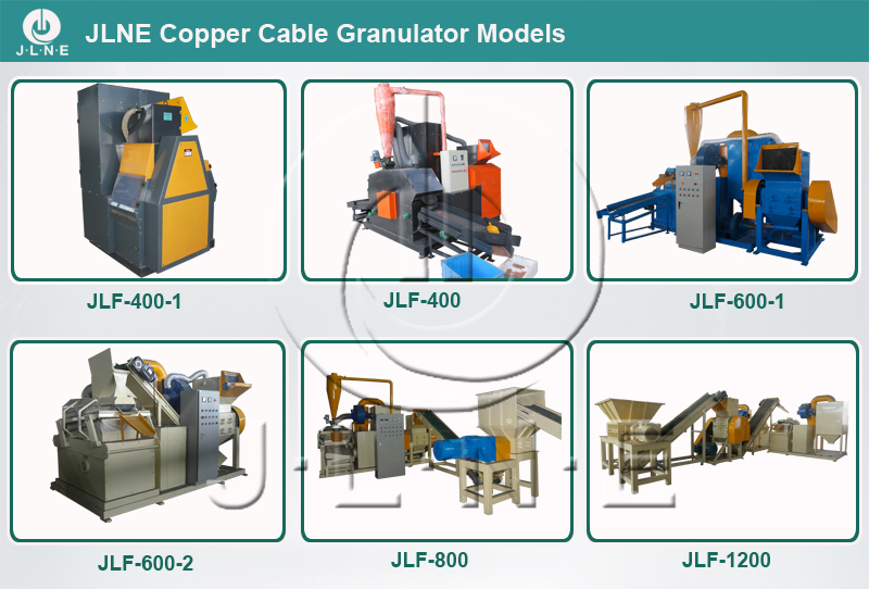 Scrap Copper Wire Granulator Separator Machine for Sale