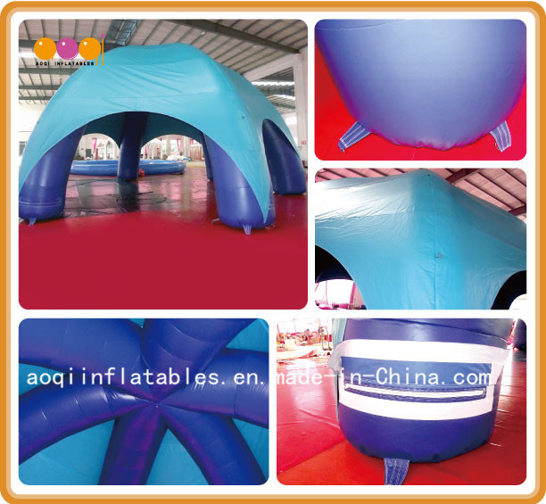 Blue 6-Foot Inflatable Outdoor Beach Tent (AQ5287-4)