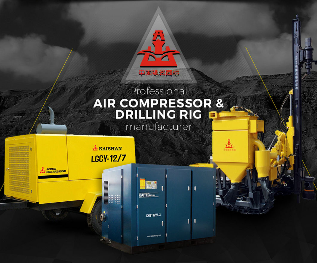 Kaishan LGJY-3.6/6 Electric Portable Screw Compressor with Air Tank
