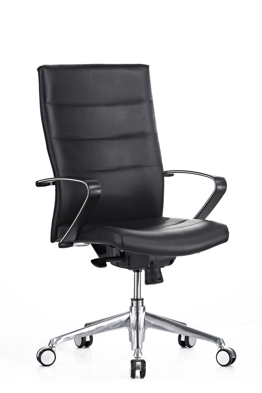 Middle Back Full Leather Executive Office Chair