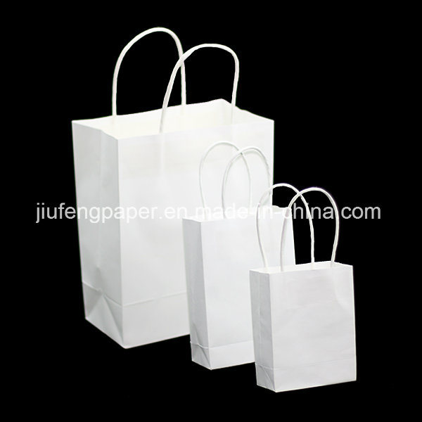White Kraft Paper Handbag