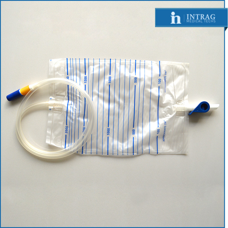 Sterile Disposable Urine Bag with Twist Turn Valve