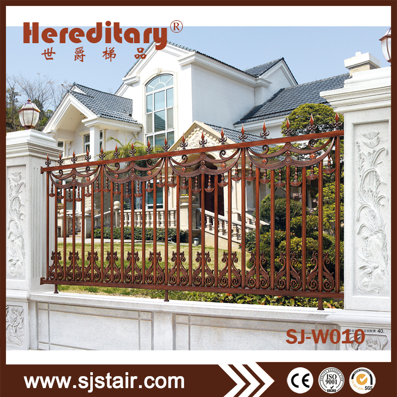 Ornamental Metal Garden Fence/Security Aluminum Fence for Exterior