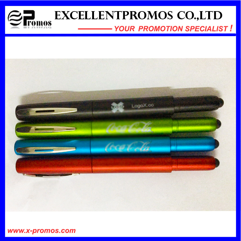 2017stylus Touch LED Pen with Promotional Light up Logo Pen (EP-P8288)