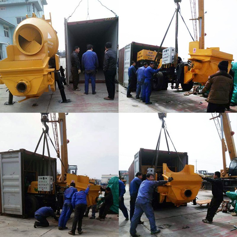 30m3 New Condition Mini Concrete Mixer Wth Pump