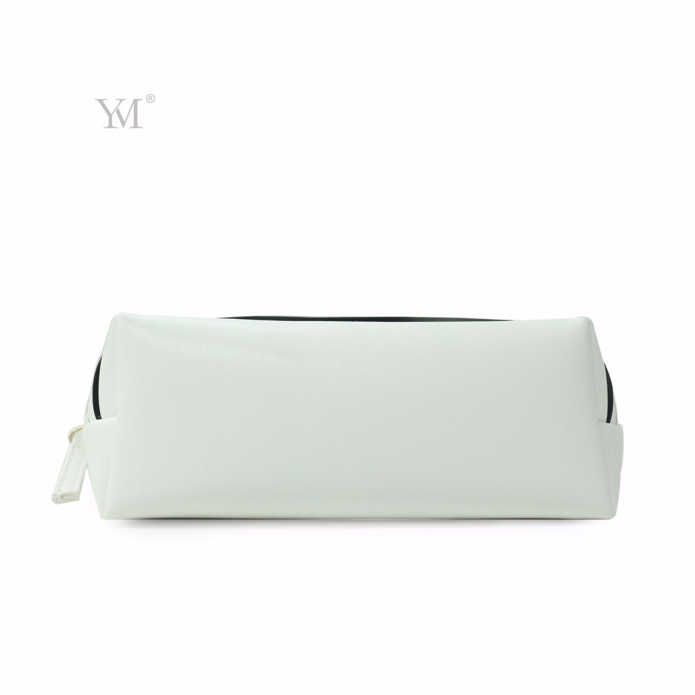 Convenient Portable Leather Pouch Organizer Korean Cosmetic Bag