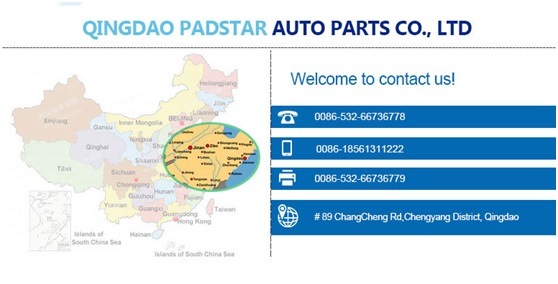 Chian Casting Iron Auto Spare Part Truck Brake Pads and Accessories for Mercedes-Benz
