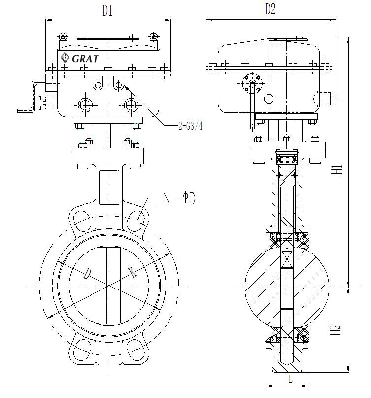 Clamp Type Ss Electric Motorized Butterfly Valve for Food Industry