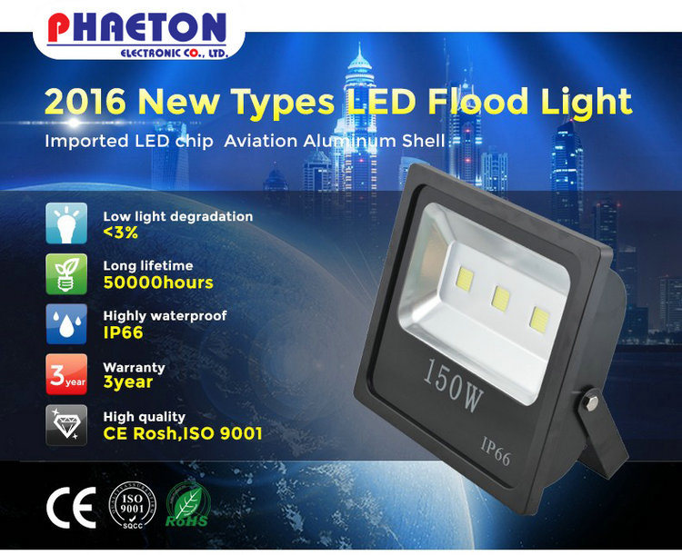 AC85-265V Outdoor 10W 30W 50 Watt LED Flood Light