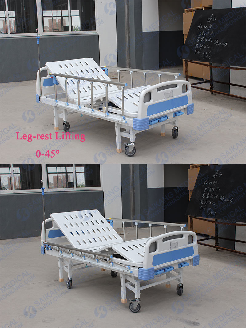 Sk017-1 Portable Hospital Manual Medical Bed