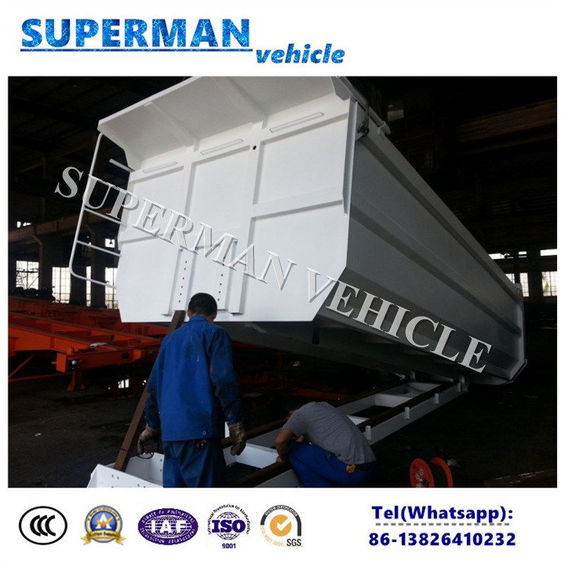 Coal/ Sand Transport Tipping Trailer Tipper Body for Sales