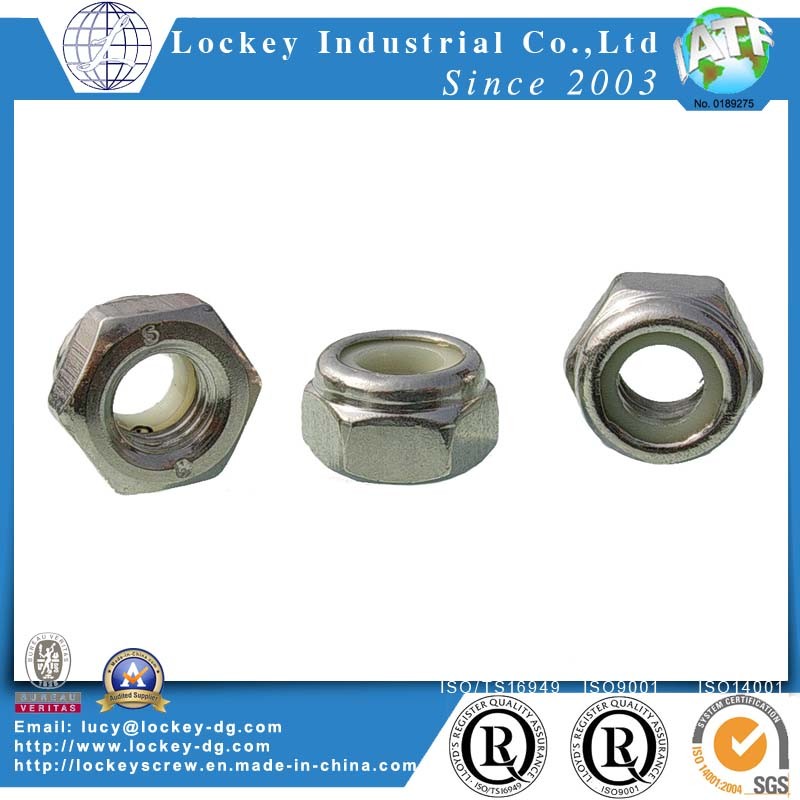 Stainless Steel 304 Self-Locking Nut Nylon Nut
