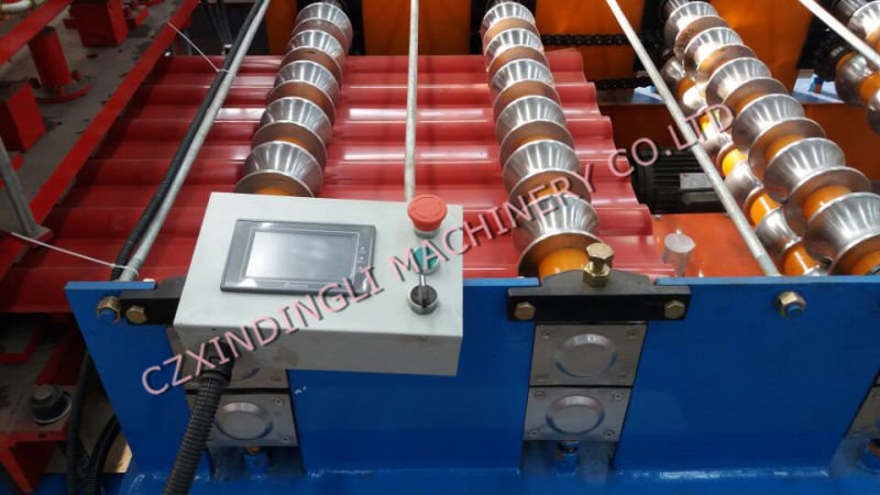 Glazed Tile/Roof Cold Roll Forming Machine