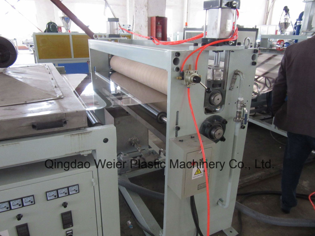 Pet Sheet Panel Parallel Twin Screw Extruder Machine for Advertisement and Thermoforming