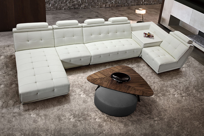 Best-Selling Modern Office Sectional Leather Sofa (HC2081)