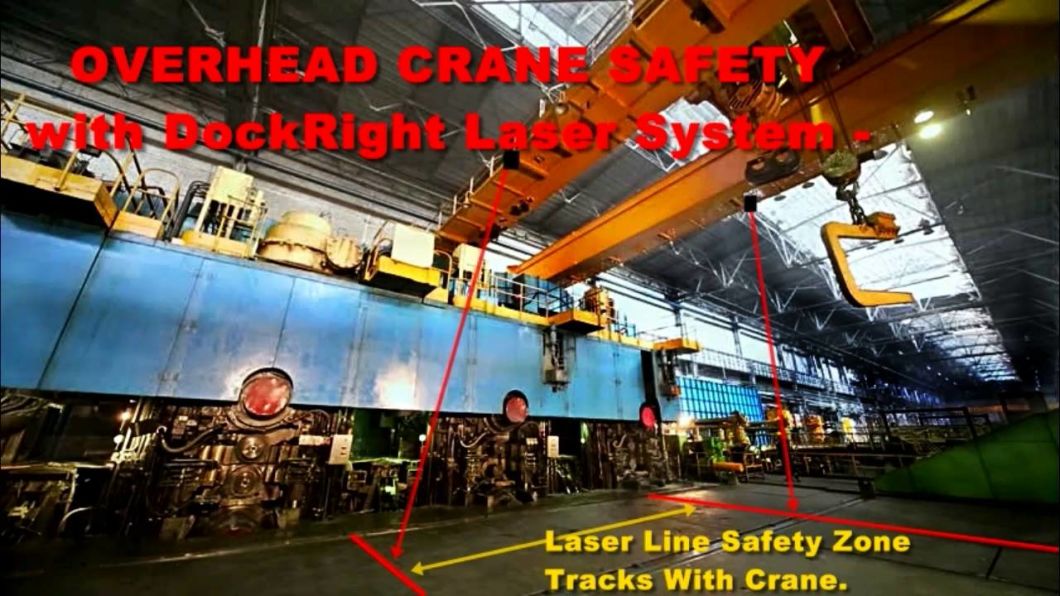 120W 72W Red Line LED Crane Lights Warehouse Safety Emergency Lights