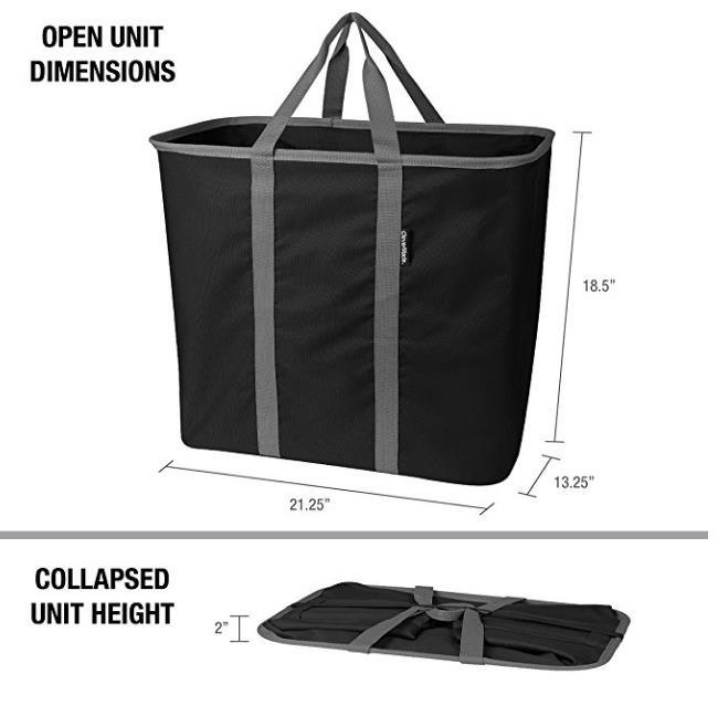 Snapbasket Collapsible Laundry Basket Bag