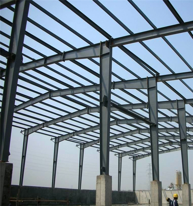 Construction Design Steel Structure Warehouse / Workshop