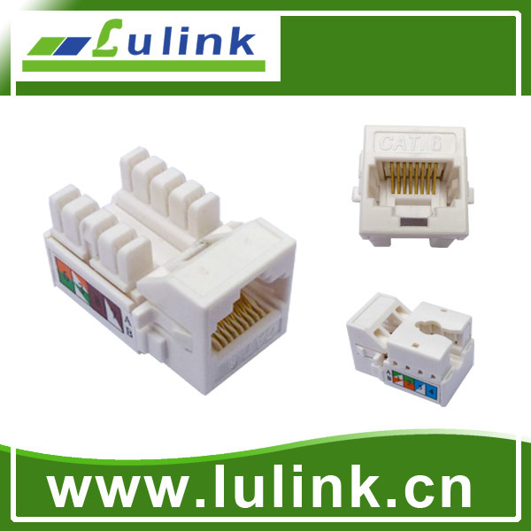 Best Price CAT6 UTP RJ45 90 Degree Keystone Jack