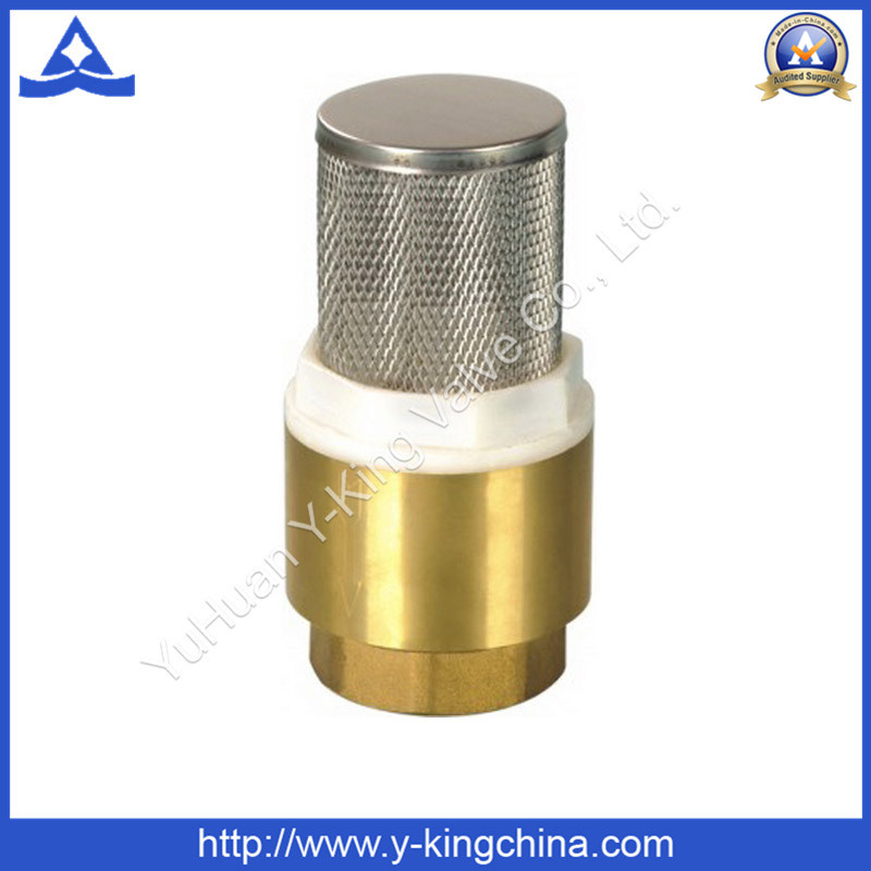 China Valve Lead-Free Brass Spring Loaded in-Line Check Valve (YD-3003)