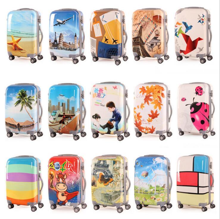 China Factory ABS+PC Trolley Suitcase Travel Bag Luggage