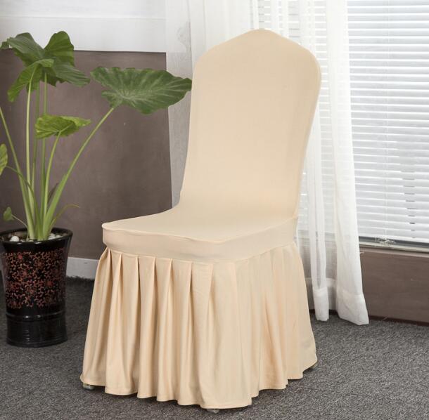 Wholesale Hotel Plain Spandex Chair Cover Contracted for Home Banquet