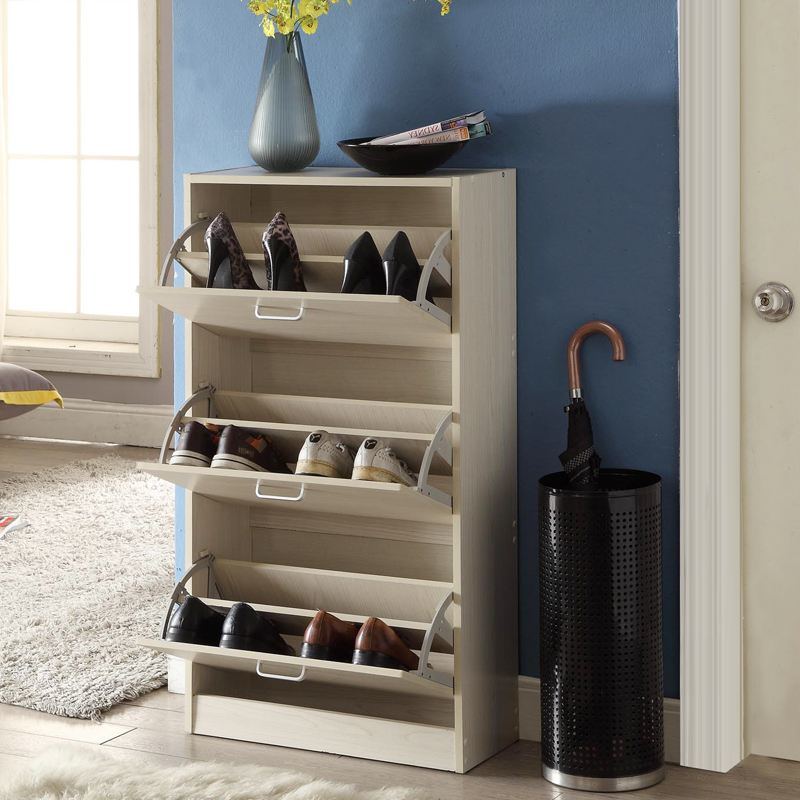 Melamine Chipboard Shoe Storage Cabinet