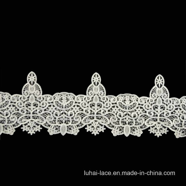 Water Soluble Cotton Embroidery Lace Trim