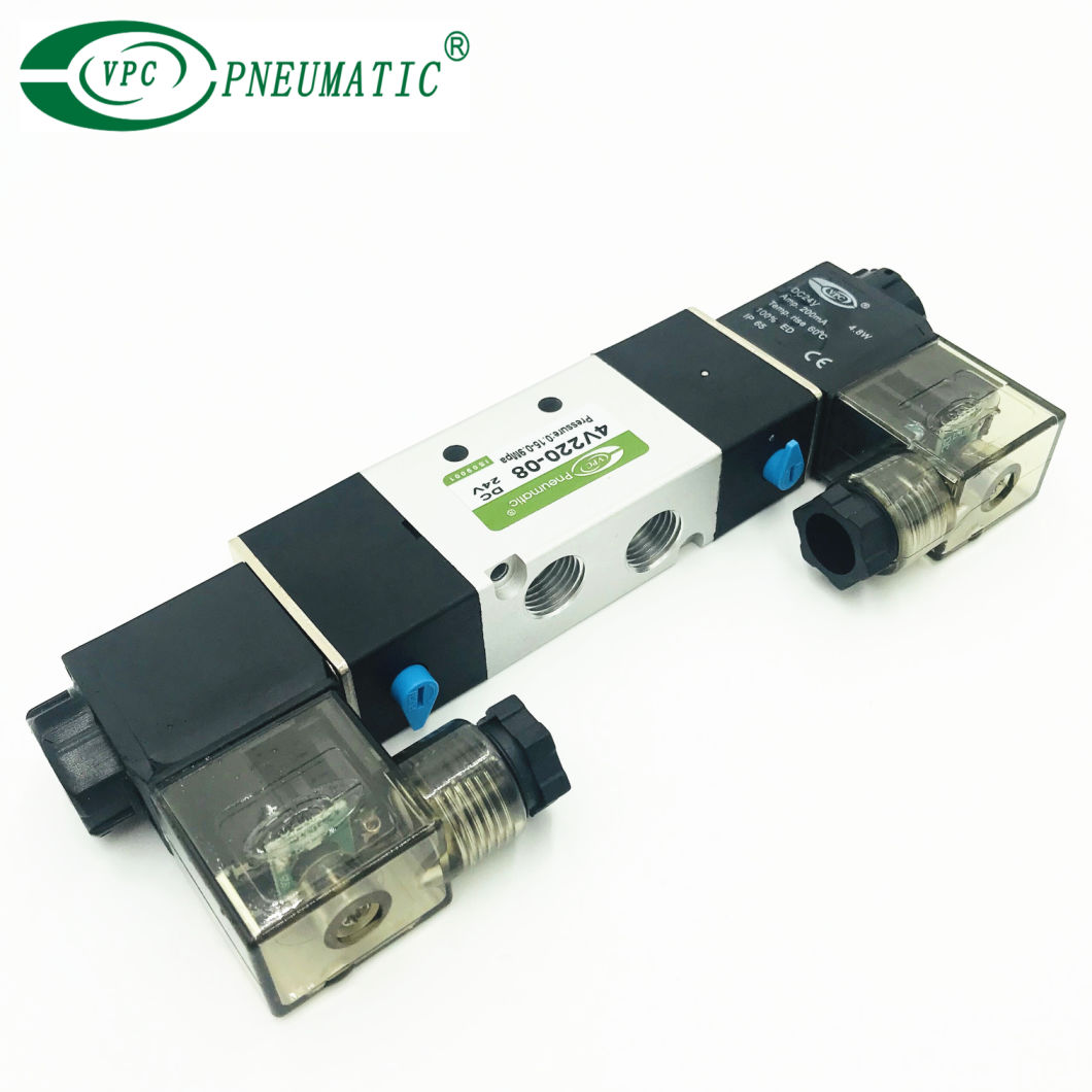 4V220-08 Airtac Pneumatic Direction Solenoid Valve