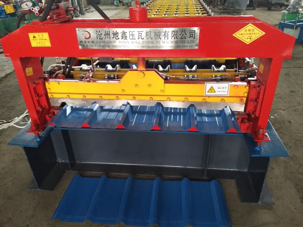 Dixin Trapezoid Metal Roofing Automatic Roll Forming Machine