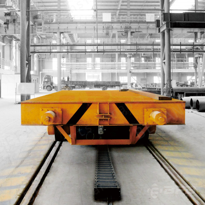 Metal Industry Using Battery Operated Transfer Trolley with Platform (KPT-45T)