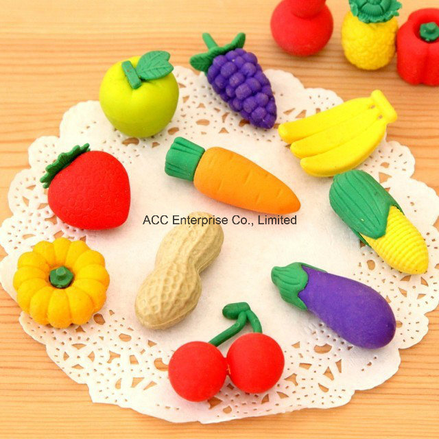 Vegetables Erasers