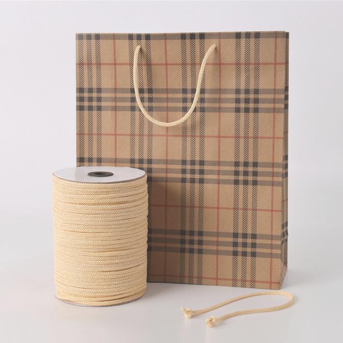 Double Color Paper Bag Handle Rope