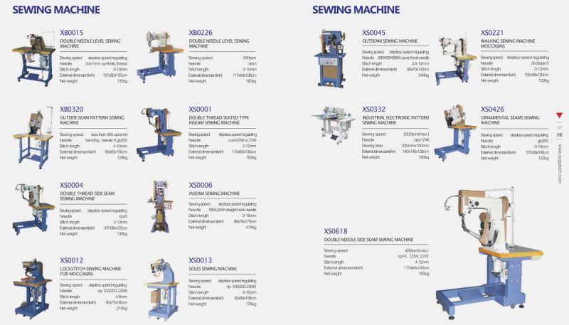 Xs0401 Shoe Stitching and Edge Cutting Machine