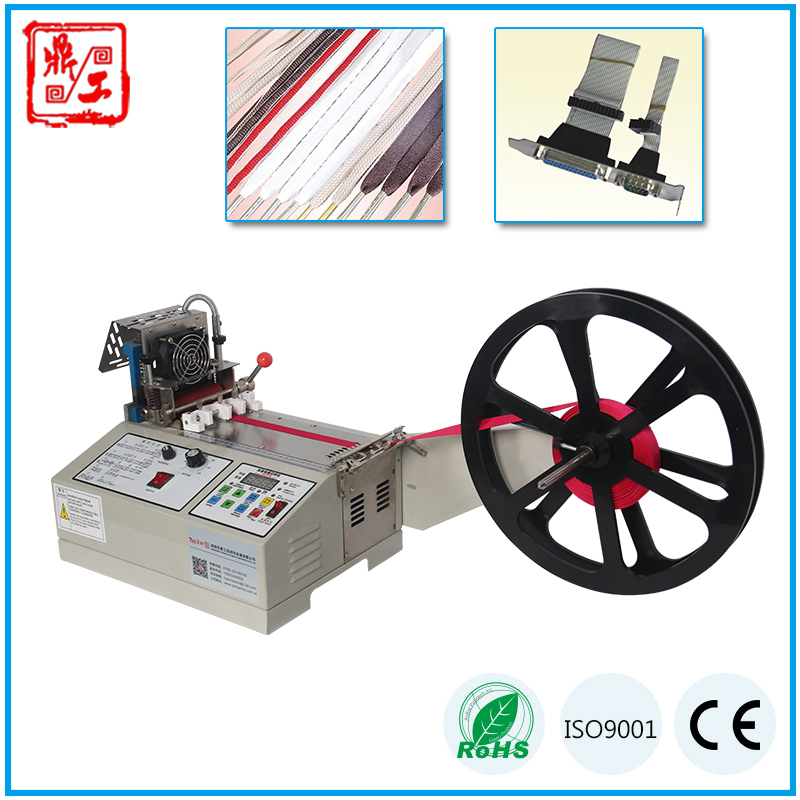 Hot/Cold Blade Nylon Belt Cutting Machine