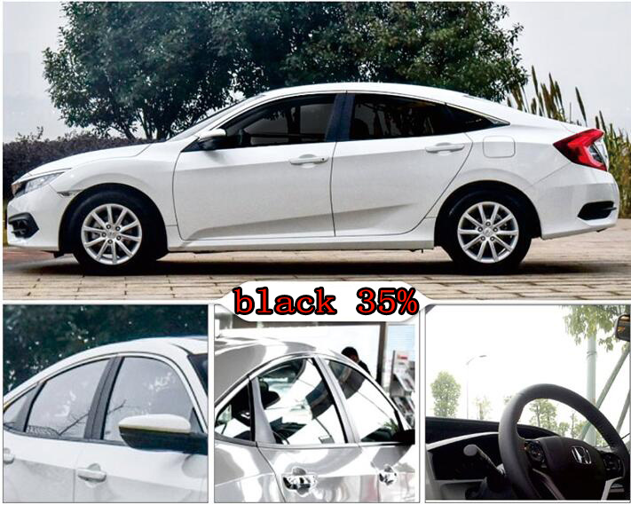 Two Ply Black Window Tint 3m Car Window Wrapping Film