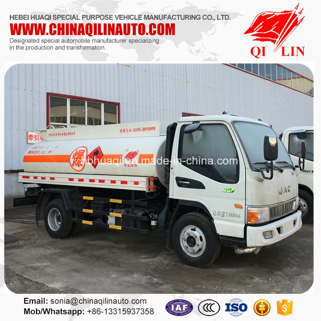 China Origin LHD Oil Storage Refilling Tank Truck for Sale