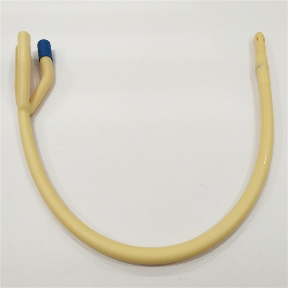 Disposable 3 Ways Latex Foley Catheter with Balloon