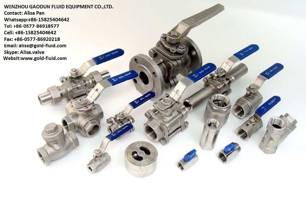 Stainless Steel SS304 Sanitary Hygienic Ball&Check&Butterfly Valve