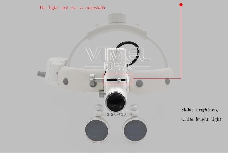 Surgical Magnifier Headlight Loupe High Dental LED Headlamp