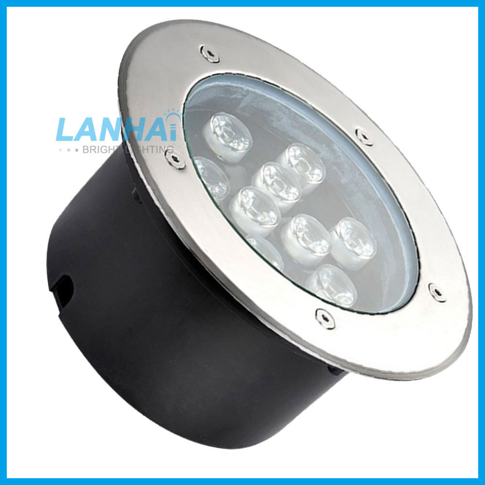 9W High Power LED Garden Lamp Buried Spotlight Underground Light