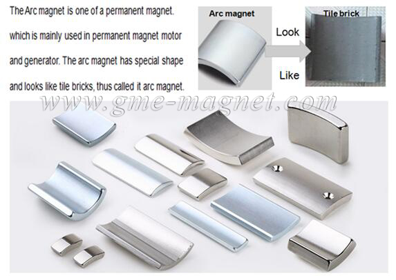N52 Arc Magnets Rare Earth Strongest Magnet Industrial Magnets