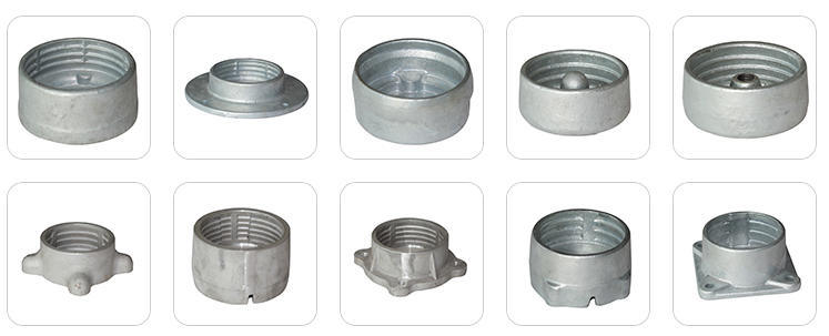 Ceramic Insulator Fitting Stamping Steel/Stainless Steel Plate Cap