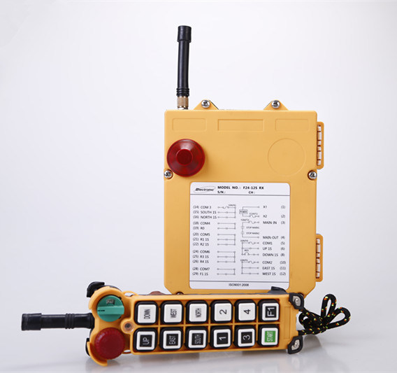 F24-12s Industrial Wireless Remote Controls Switch for Hoist and Crane