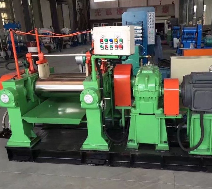 Two Roll Open Mill of Rubber Mixing Machine