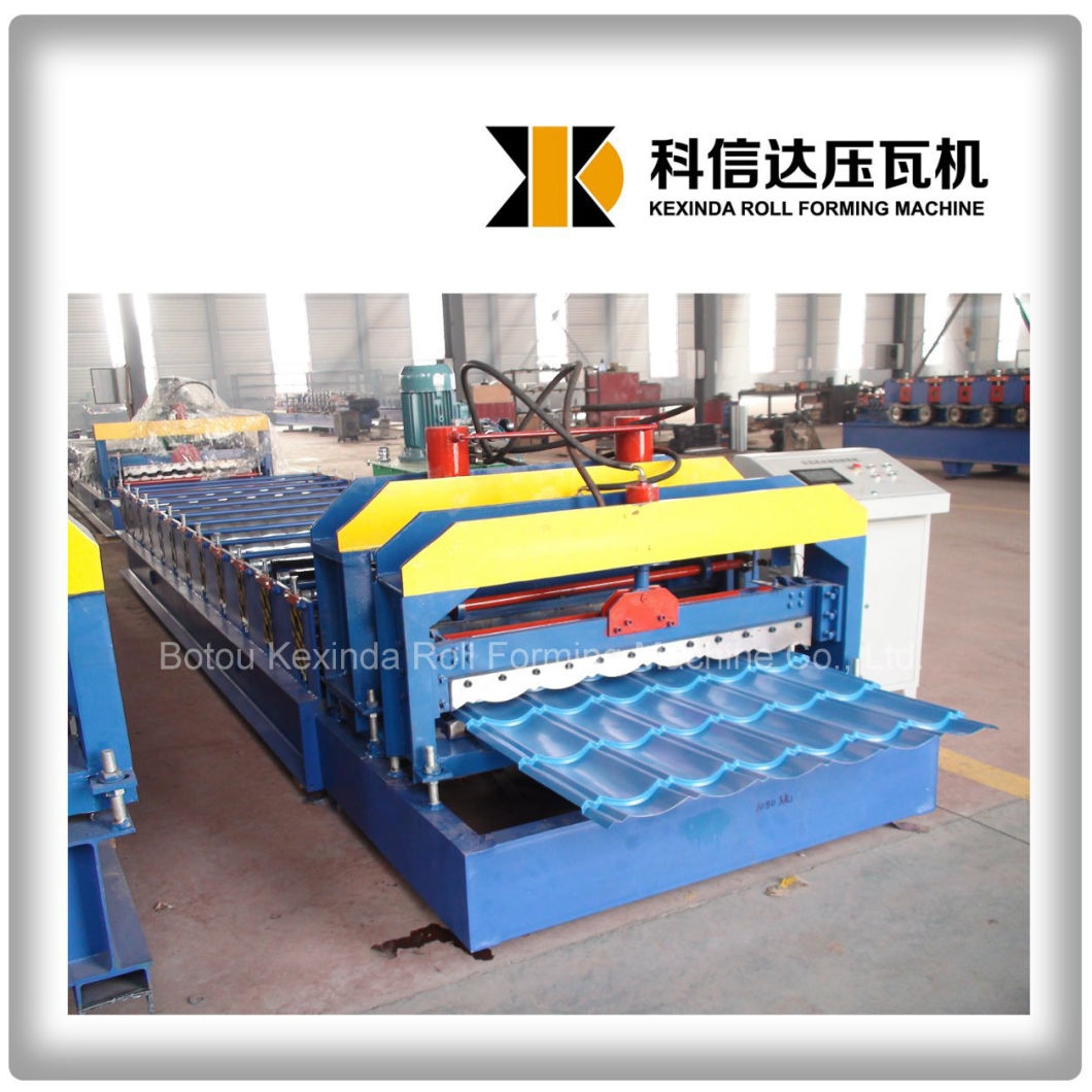 Kxd-1080 Glazed Color Roof Tile Forming Machine Glazed Roof Sheeting Machine