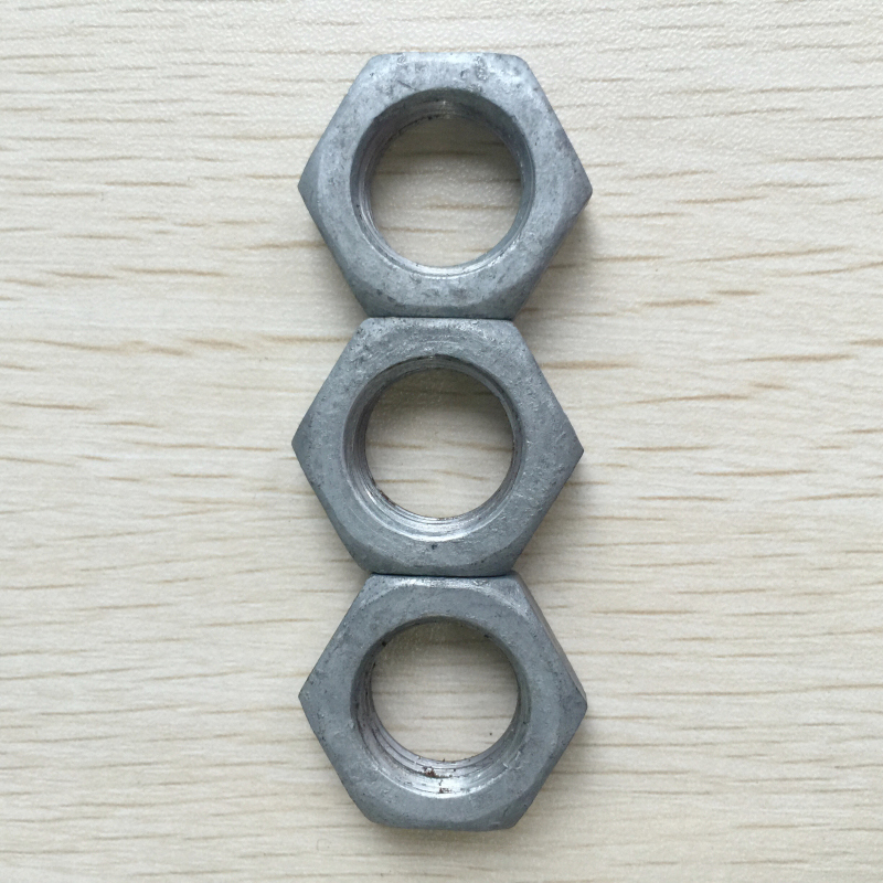 Metric Hexagon Thin Nuts, Hex Flat Nuts, Hexflat Jam Nuts