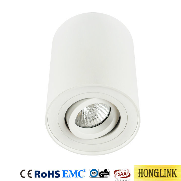 Adjustable Surface Mounted LED Down Light, Tilt GU10 LED Spot Light, Aluminum LED Ceiling Light